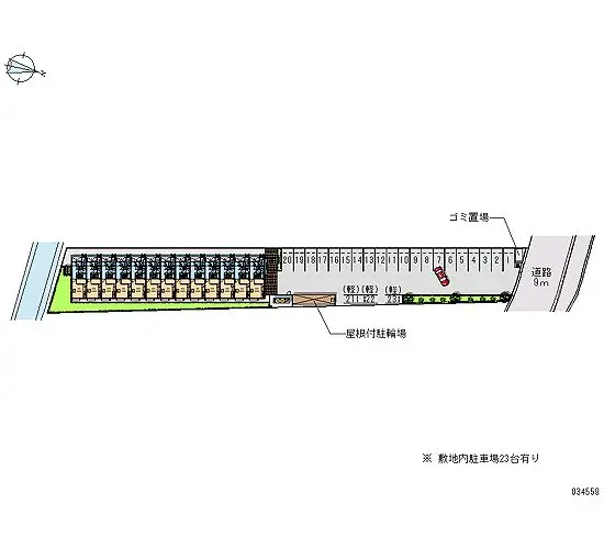 ★手数料０円★篠山市大沢新　月極駐車場（LP）